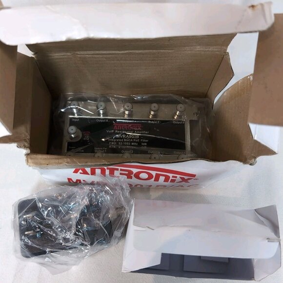 Antronix MVRA901B/AC Power Cable Signal Booster VOIP Residential Amplifier - Picture 1 of 4